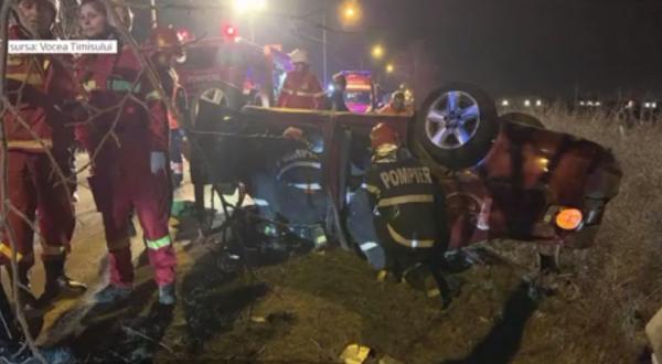 O familie întreagă din Timiş a ajuns la spital, din cauza neatenţiei şoferului