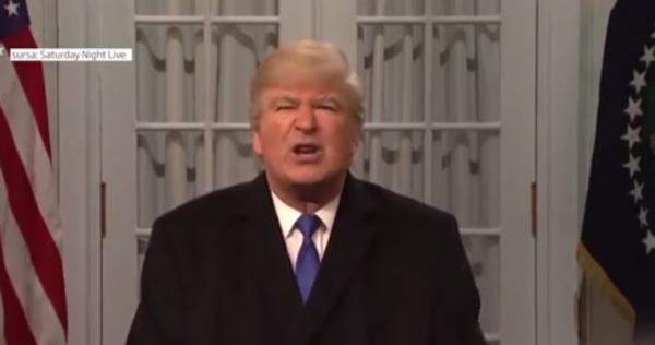 Donald Trump a fost parodiat din nou de Alec Baldwin