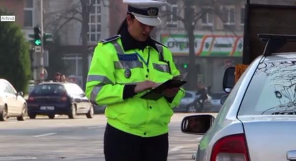 Șofer din Blaj, prins în trafic cu o alcoolemie-record