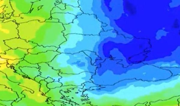 România devine polul frigului din Europa. Temperaturi de -20 de grade şi rafale de vânt de 100 km/h