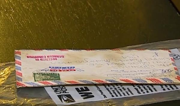 O scrisoare a ajuns la destinație după 45 de ani