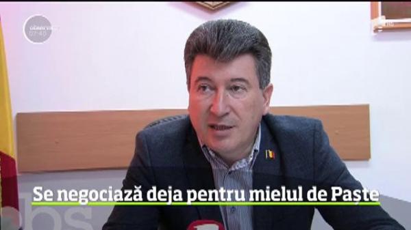 Românii negociază deja pentru mielul de Paște