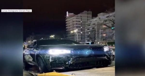 Dorian Popa, implicat într-un carambol în Capitală. Cum arată acum maşina artistului