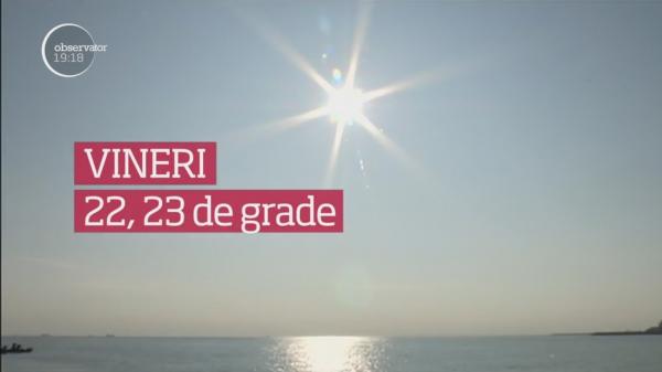 Vremea se încălzește spectaculos. Urmează o săptămână cu temperaturi și de 23 de grade