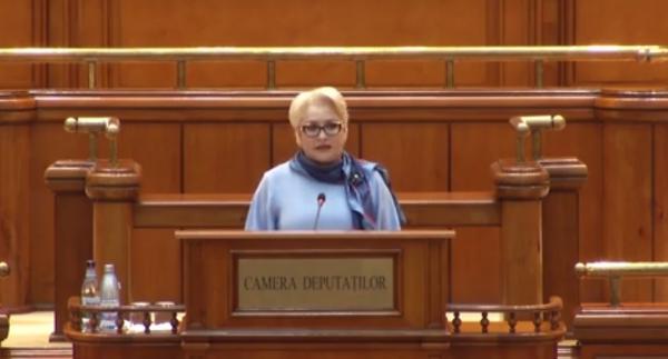 Viorica Dăncilă, ţinta atacurilor din Opoziţie: "Ați ratat primul examen de admitere la liceu?"