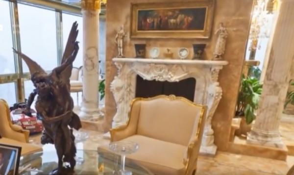 Donald Trump, penthouse de lux în inima New York-ului, cu bronz, aur și diamante
