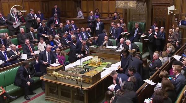 Parlamentul britanic decide asupra acordului pentru Brexit