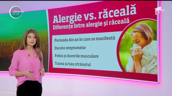 Începe perioada alergiilor. Cum le tratăm