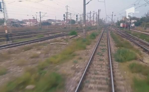 Hoții au furat cablurile instalaţiei de dirijare a traficului feroviar, lângă Titu