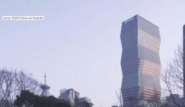 Clădire din China, construită precum Coloana Infinititului a lui Constantin Brâncuşi (Video)