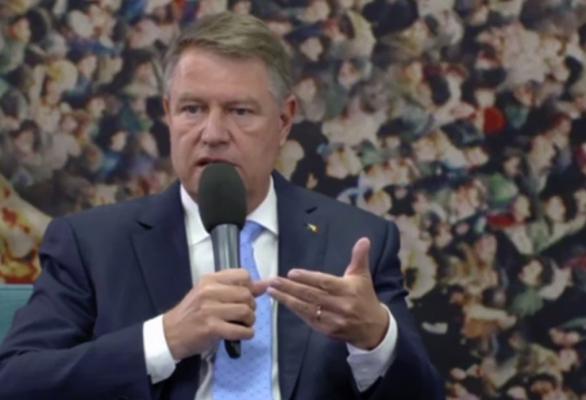 Preşedintele Klaus Iohannis vrea referendum pe Justiţie (Video)