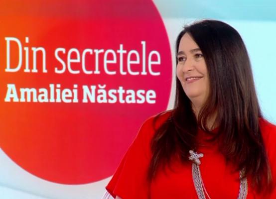 Amalia Năstase - de ziua ei, în platoul Observatorului