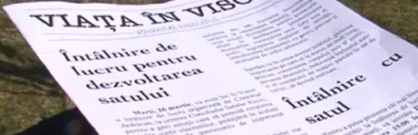 A fost lansat ziarul comunităţii din Viscri, judeţul Braşov