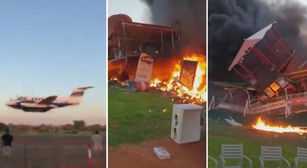 Un pilot a furat un avion și l-a prăbușit peste o casă, ca să-și ucidă soția (Video)