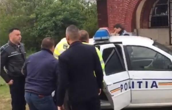 Șofer fugar oprit cu focuri de armă, în Dâmboviţa