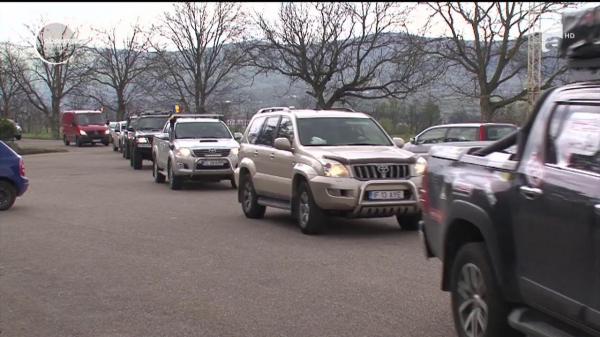 Caravană umanitară off-road în Buzău, pentru ajutorarea familiilor nevoiașe