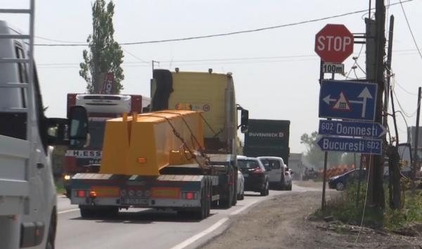 Centura Capitalei continuă să fie un coşmar pentru şoferi (Video)