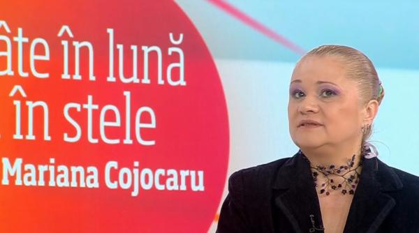 Previziuni astrologice pentru următoarea perioadă a lui 2019, cu Mariana Cojocaru