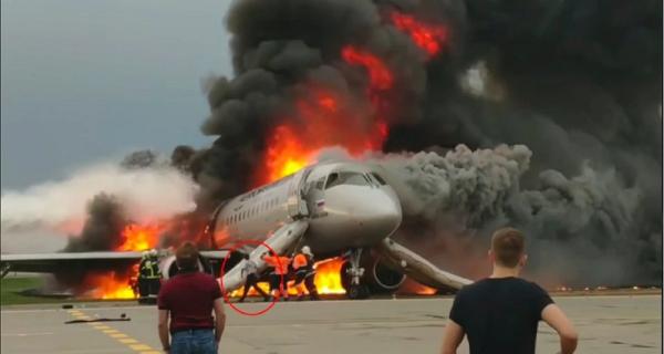 Noi imagini tulburătoare de la accidentul aviatic din Rusia