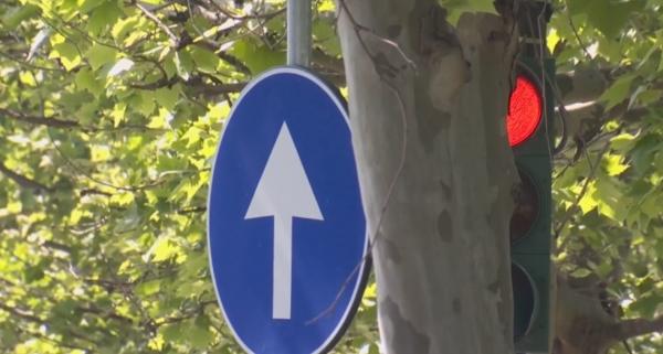 Capcane pentru șoferi în București: semafoare și indicatoare ascunse de copaci