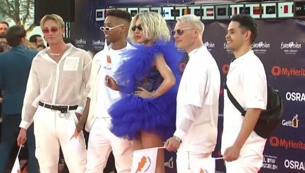 Covor portocaliu pentru artiștii de la Eurovision, în Tel Aviv