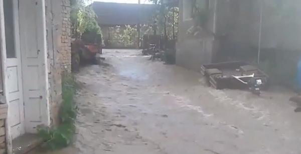 Ploile torenţiale au pus în pericol secţiile de votare din Mureş. O clădire a fost inundată (Video)