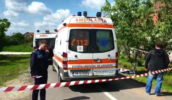 Primele imagini din Recaş unde un poliţist a fost împuşcat de un interlop