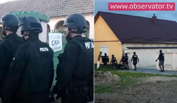 Sute de polițiști scotocesc case și mașini în căutarea criminalului Ioan Lepa