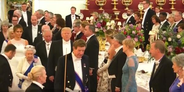 Donald Trump, oaspete de seamă la un banchet dat de Regina Elisabeta