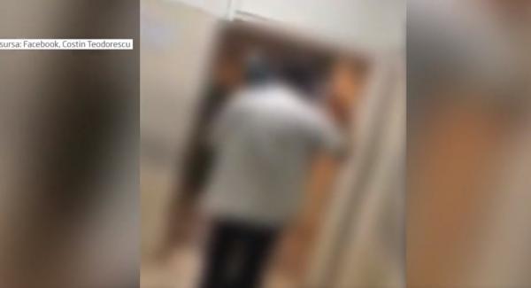 Medic la Spitalul Floreasca din Bucureşti filmat în timp ce devine agresiv cu un pacient (Video)