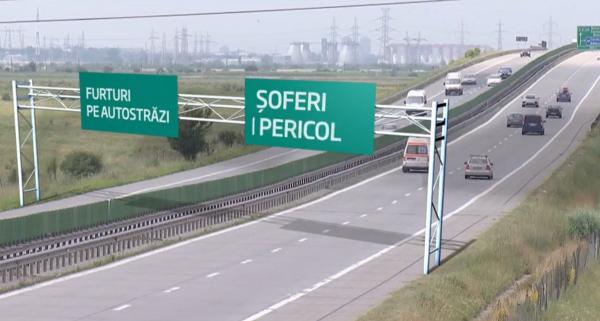 Hoții fură tot ce pot de pe autostrăzile din România. Șoferii sunt în pericol (Video)