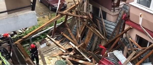 Vijeliile au făcut prăpăd în nordul ţării. Rafalele de vânt, 120 de kilometri pe oră (Video)