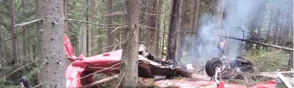 Un avion utilitar a aterizat forţat în judeţul Harghita (Video)