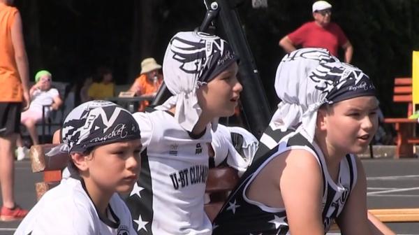 Tabără de baschet pentru copii, la Costinești