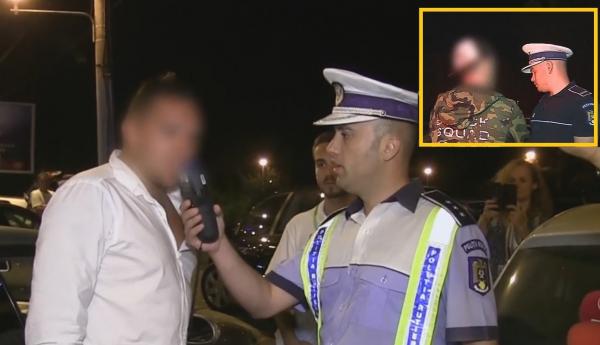 Șoferi drogați și băuți prinși într-o nouă razie: ”Nu e mare lucru, suntem tineri”