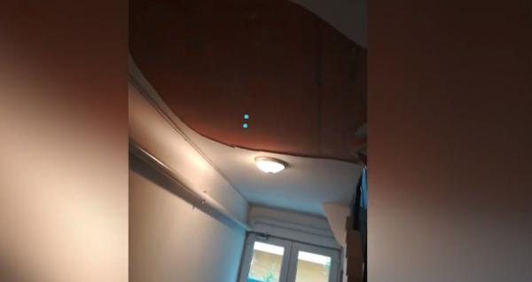 O mamă şi copilul ei, în pericol de moarte după ce tavanul apartamentului s-a prăbuşit, în Bucureşti