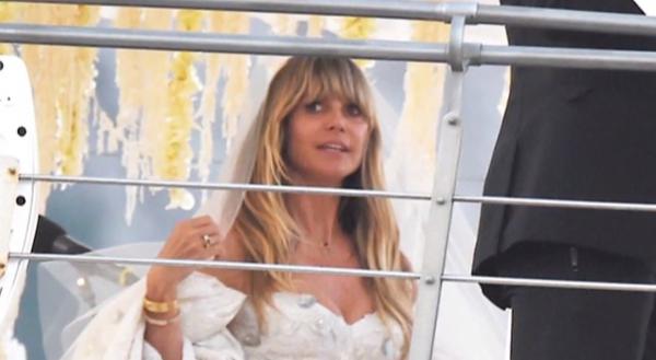 Supermodelul Heidi Klum s-a căsătorit din nou cu Tom Kaulitz