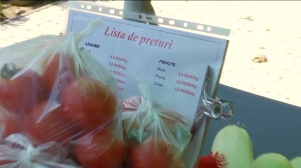Sătul de samsarii din piețe, un fermier din Timiș vinde legume pe încredere
