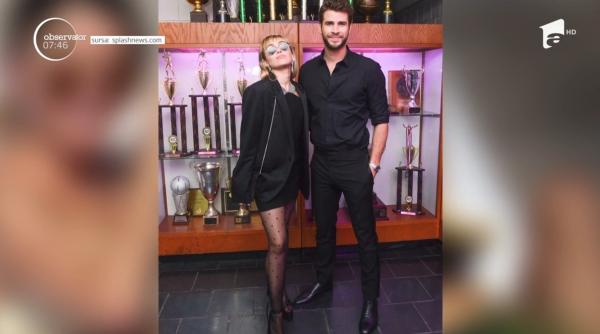 Miley Cyrus şi Liam Hemsworth divorțează la nici măcar un an de la nuntă