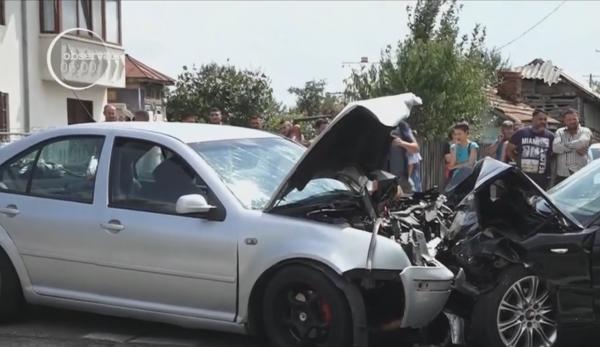 Accident în Poiana Lacului, Argeș. Impactul, provocat de un șofer speriat de o viespe