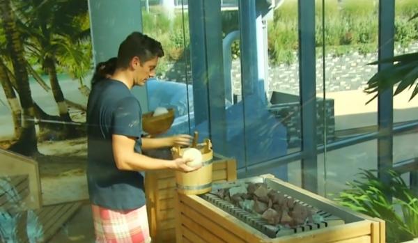 Valentin Butnaru învață tainele spa-ului. Cum s-a descurcat vedeta