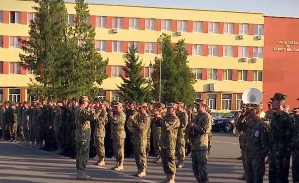 A început anul universitar pentru viitorii studenţi ai Armatei Române