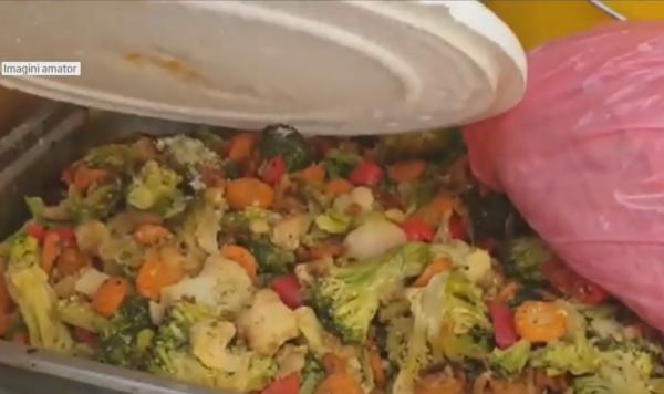 Mâncare stricată găsită la un târg de produse tradiţionale din Braşov