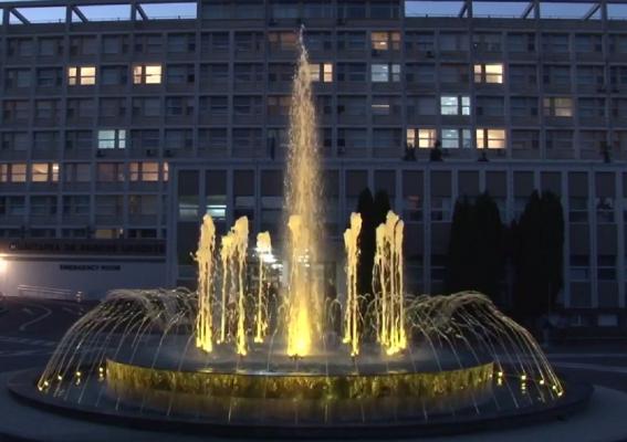 În curtea Spitalului de Urgenţă din Suceava a fost construită o fântână arteziană