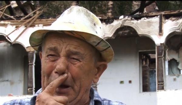 Mobilizare pe Facebook pentru a ajuta doi bunici din Argeş, rămaşi fără casă în urma unui incendiu