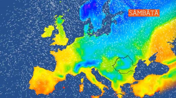 Vreme rece și ploi în weekend. Un val de aer polar scade temperaturile în toată țara
