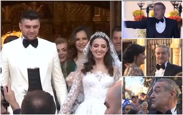 Nuntă de poveste în familia lui Gigi Becali. Teodora, fiica cea mare, s-a căsătorit religios