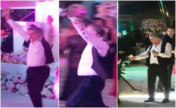 Gigi Becali a jucat și a plâns la nunta fiicei sale, Teodora: "Când vă măritaţi, faceţi ca bărbaţii voştri"