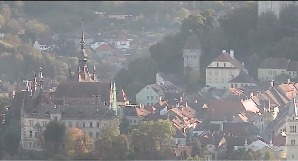 Sighișoara, singura cetate locuită din Europa (Video)