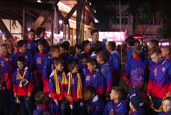 Momente emoţionante pe cel mai mare stadion din România. Peste 30.000 de copii au fost suporteri pe Arena Națională